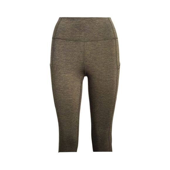 LAUREN RALPH LAUREN FLEECE LINED  LEGGING GREEN LODEN HEATHER - Picture 2 of 10